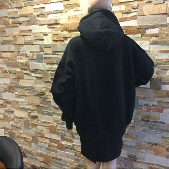 AELFRIC EDEN Mens Womens Vintage Bone Printed Hoodie - Picture 4 of 12